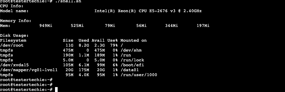 Linux Shell Scripting for Automation